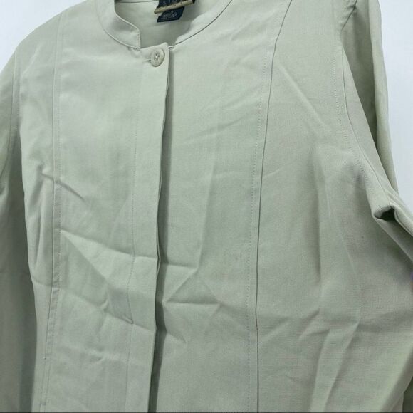 Sigrid Olsen Sport Button Front Jacket Career Office Work Minimalist Size‎ 8 - Picture 4 of 11
